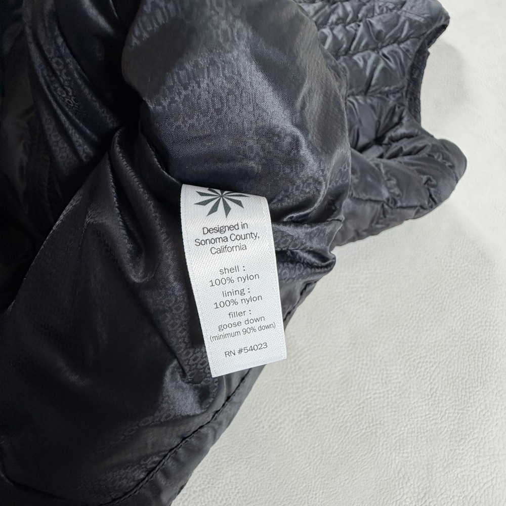 Athleta Womens Size Small Downalicious Goose Down Fill Puffer Vest Full Zip - Picture 10 of 12